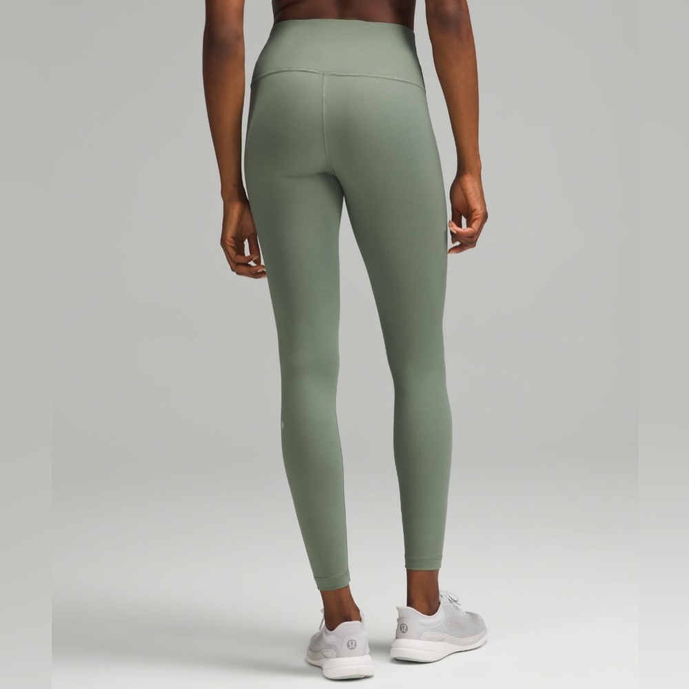 NWT Lululemon Wunder Train High-Rise Ribbed Tight 28"